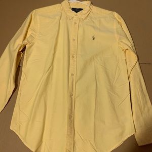 Yellow Polo Ralph Lauren Dress shirt